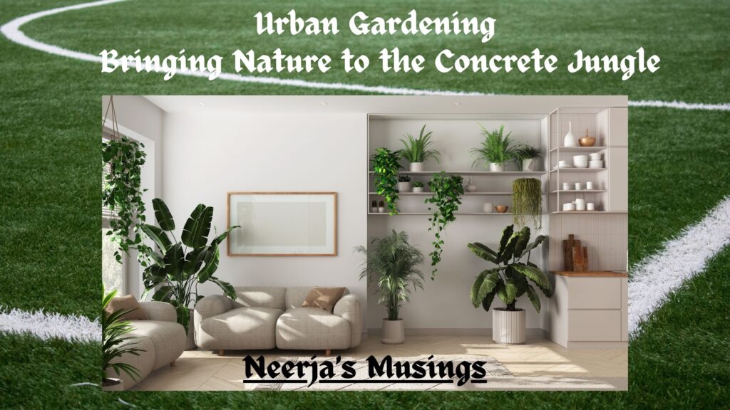 Urban gardening